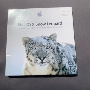 Mac OS X snow leopard family pack